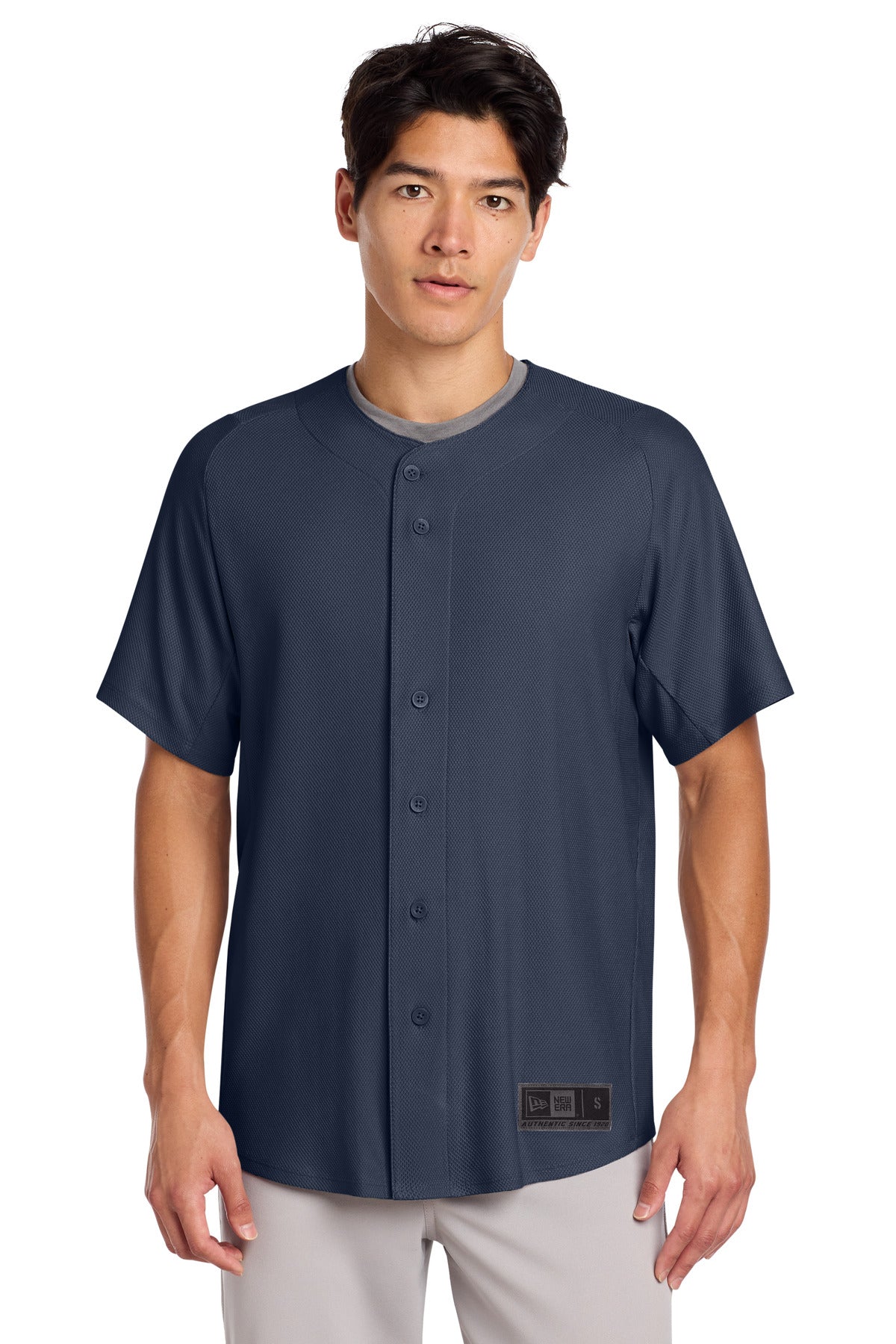New Era NEA220 Diamond Era Full-Button Jersey