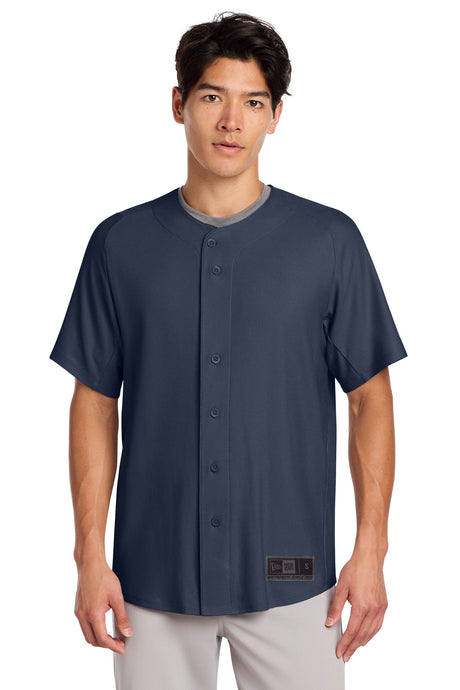 New Era NEA220 Diamond Era Full-Button Jersey