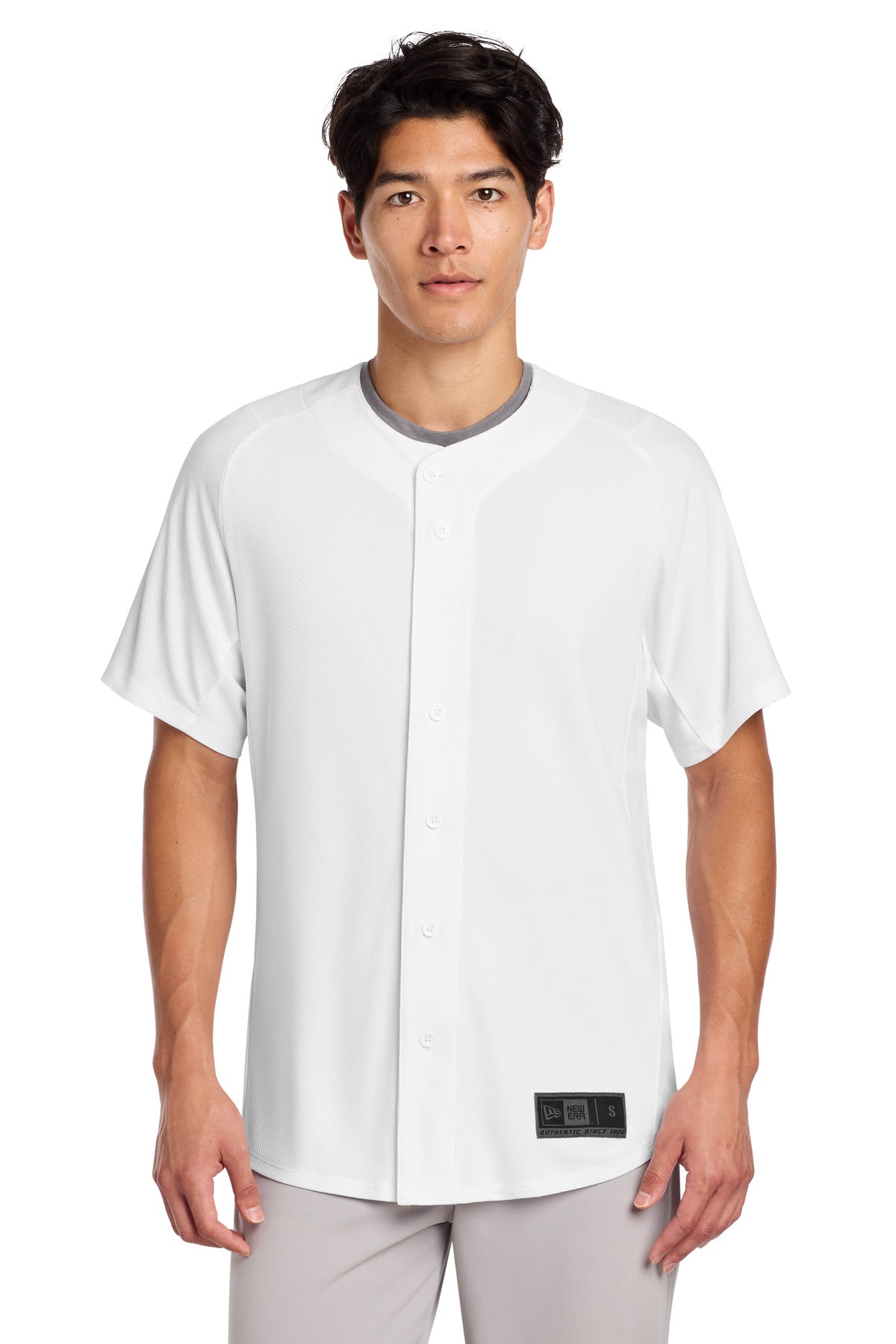 New Era NEA220 Diamond Era Full-Button Jersey