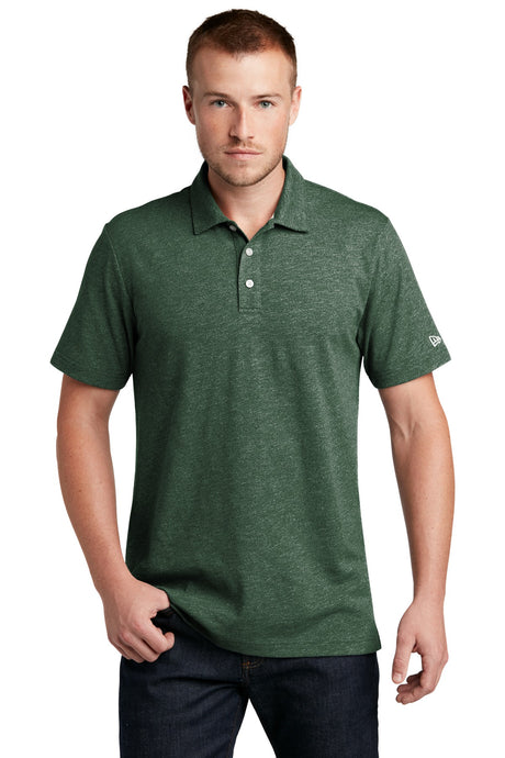 New Era NEA301 Slub Twist Polo