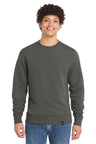 New Era NEA501 Sueded French Terry Crewneck Sweatshirt