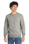 New Era NEA501 Sueded French Terry Crewneck Sweatshirt