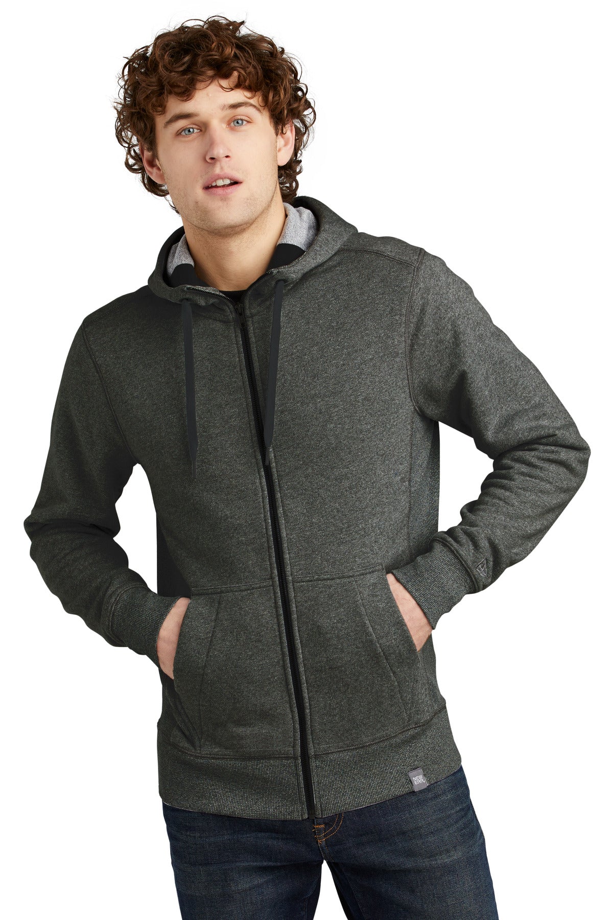 New Era NEA502 French Terry Full-Zip Hoodie