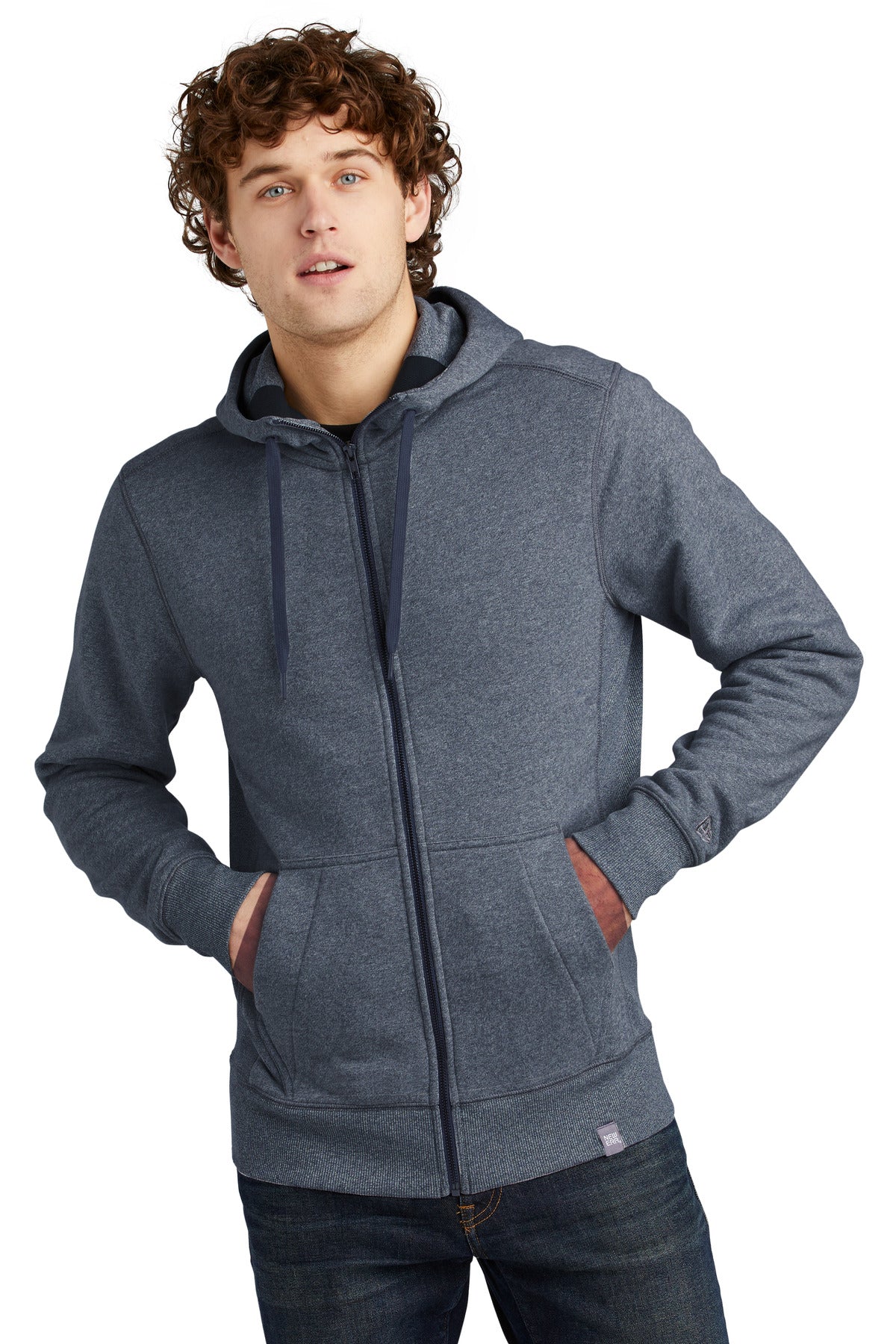 New Era NEA502 French Terry Full-Zip Hoodie
