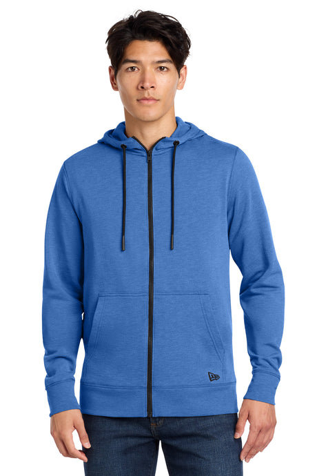 New Era NEA511 Tri-Blend Fleece Full-Zip Hoodie