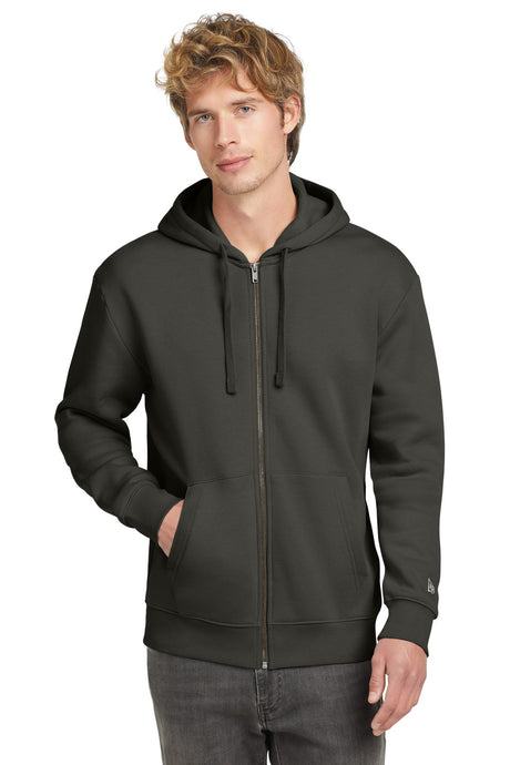 New Era NEA526 Heritage Fleece Full-Zip Hoodie