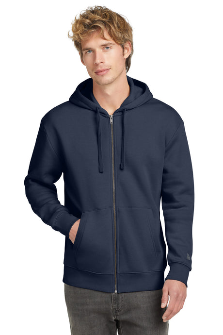 New Era NEA526 Heritage Fleece Full-Zip Hoodie