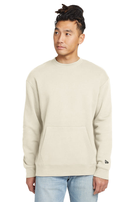 New Era NEA527 Heritage Fleece Pocket Crew