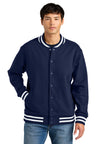 New Era NEA560 Varsity Heavyweight Fleece Jacket