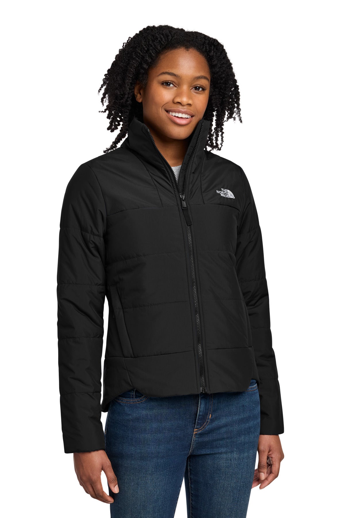 The North Face NF0A7V6K Women's Chest Logo Everyday Insulated Jacket