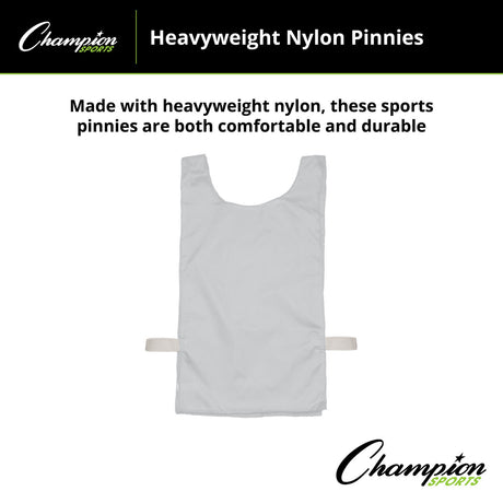 HEAVYWEIGHT NYLON PINNIES, YOUTH BLUE