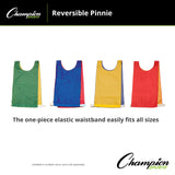 REVERSIBLE PINNIE, YOUTH BLUE/RED