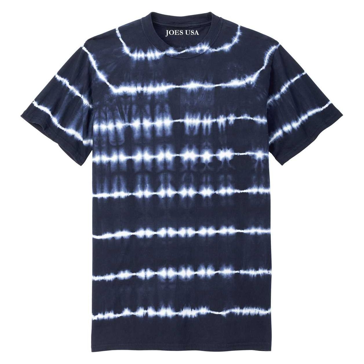 Joe's USA Allover Stripe Tie-Dye Tee Joe's USA NEW