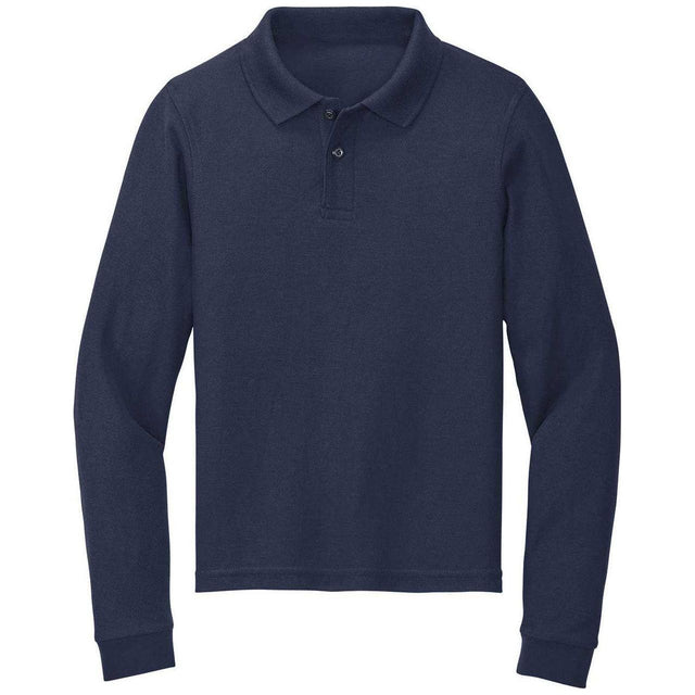 Joe's USA Youth Long Sleeve Silk Touch Polo Joe's USA