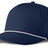 J7256 Clubhouse Performance Rope Cap - Navy with White Rope (Front)