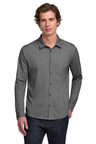 OGIO OG161 Extend Long Sleeve Button-Up Knit Shirt