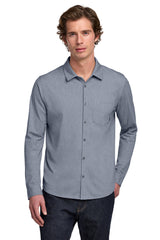 OGIO OG161 Extend Long Sleeve Button-Up Knit Shirt