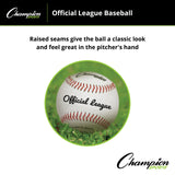 Champion Sports OFFICIAL LEAGUE BASEBALLS (OLB1)