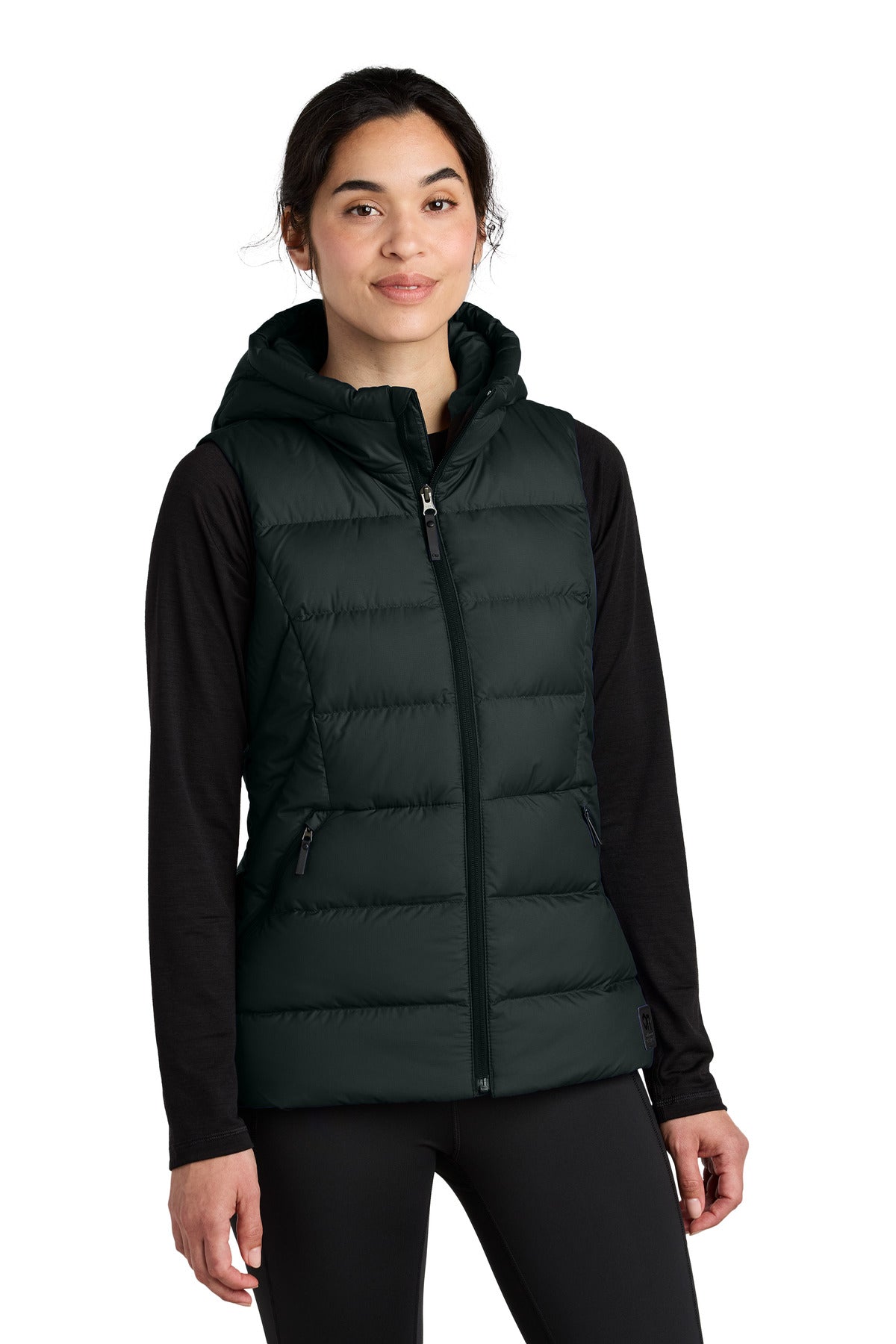 Outdoor Research OR322218 Women's Coldsnap Hooded Down Vest for Cold Weather Winter Layering