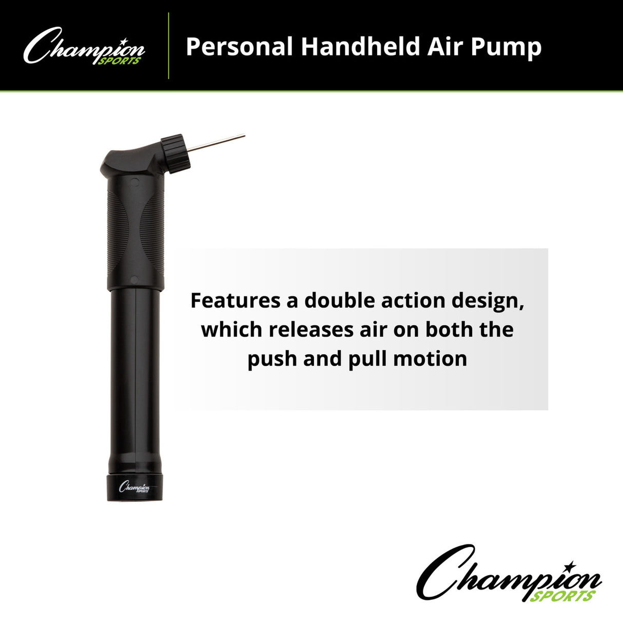 Champion Sports PERSONAL HAND PUMP