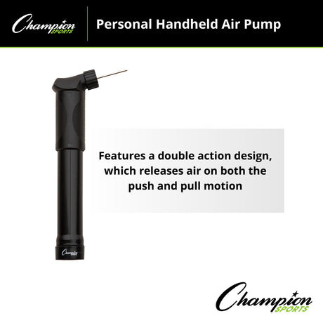 Champion Sports PERSONAL HAND PUMP