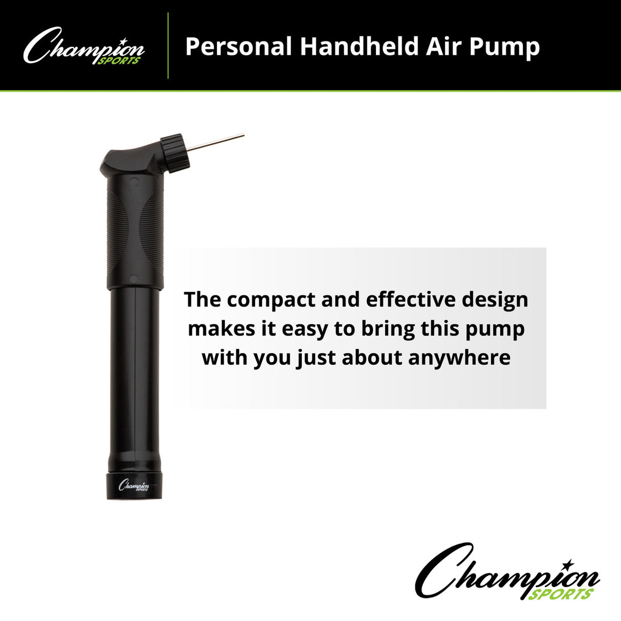 Champion Sports PERSONAL HAND PUMP