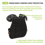 Champion Sports INSIDE BODY UMPIRE CHEST PROTECTOR