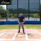 Champion Sports OUTSIDE PLASTIC SHIELD PRO CHEST PROTECTOR 17"