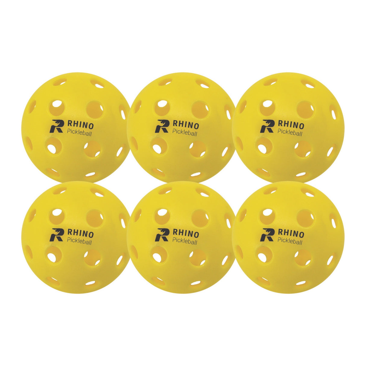 RHINO Pickleball INJECTION MOLDED OUTDOOR PICKLEBALL SET