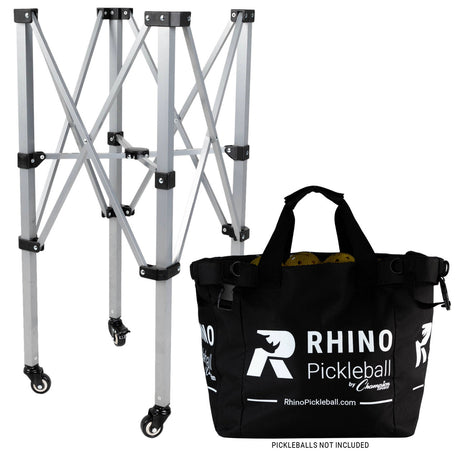 RHINO Pickleball PICKLEBALL/TENNIS BALL CART