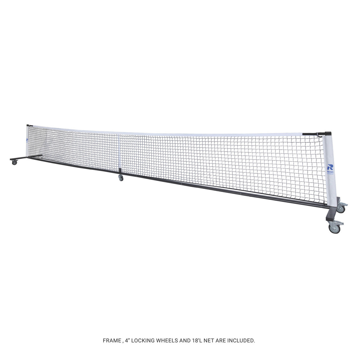 RHINO Pickleball PRO PICKLEBALL NET WITH WHEELS