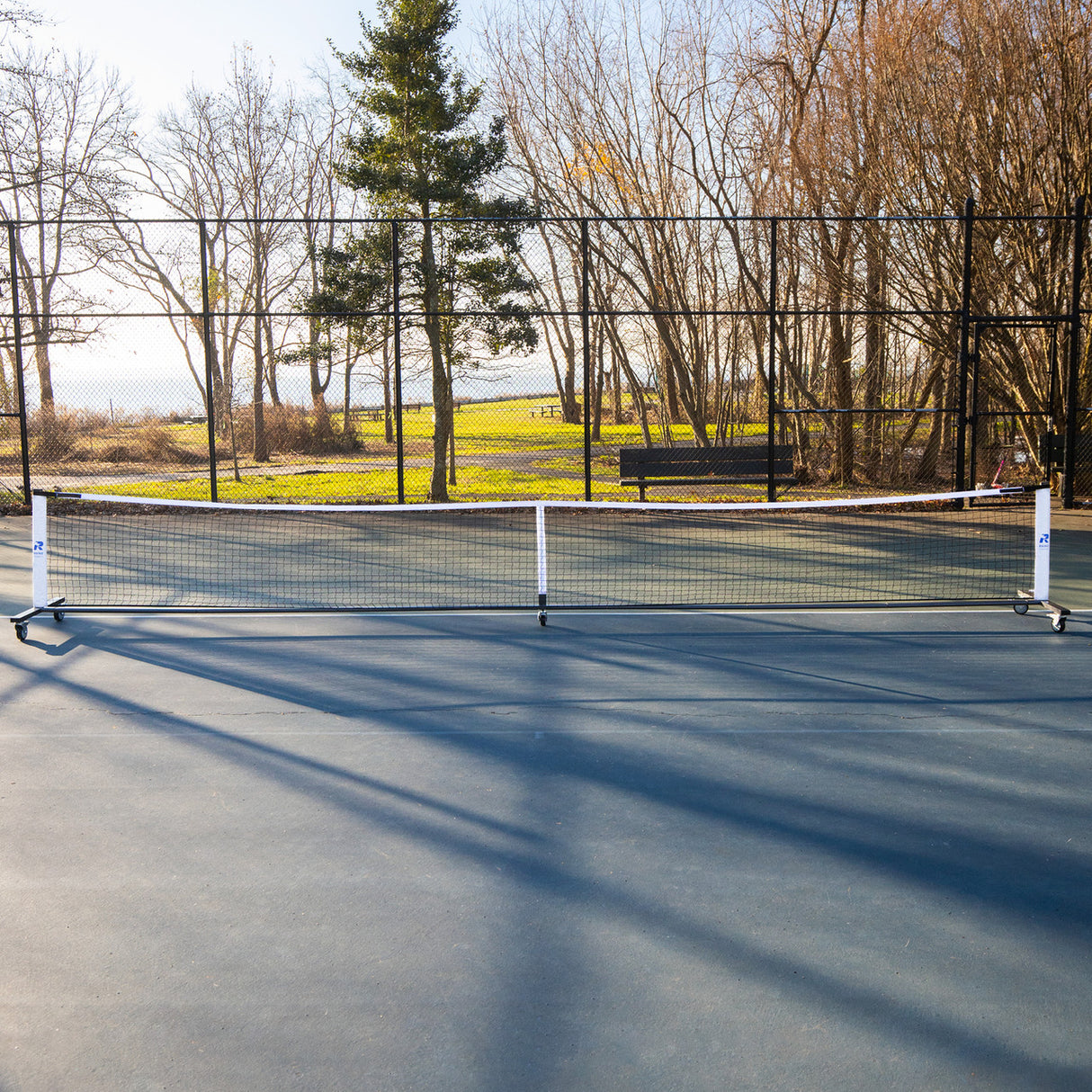 RHINO Pickleball PRO PICKLEBALL NET WITH WHEELS