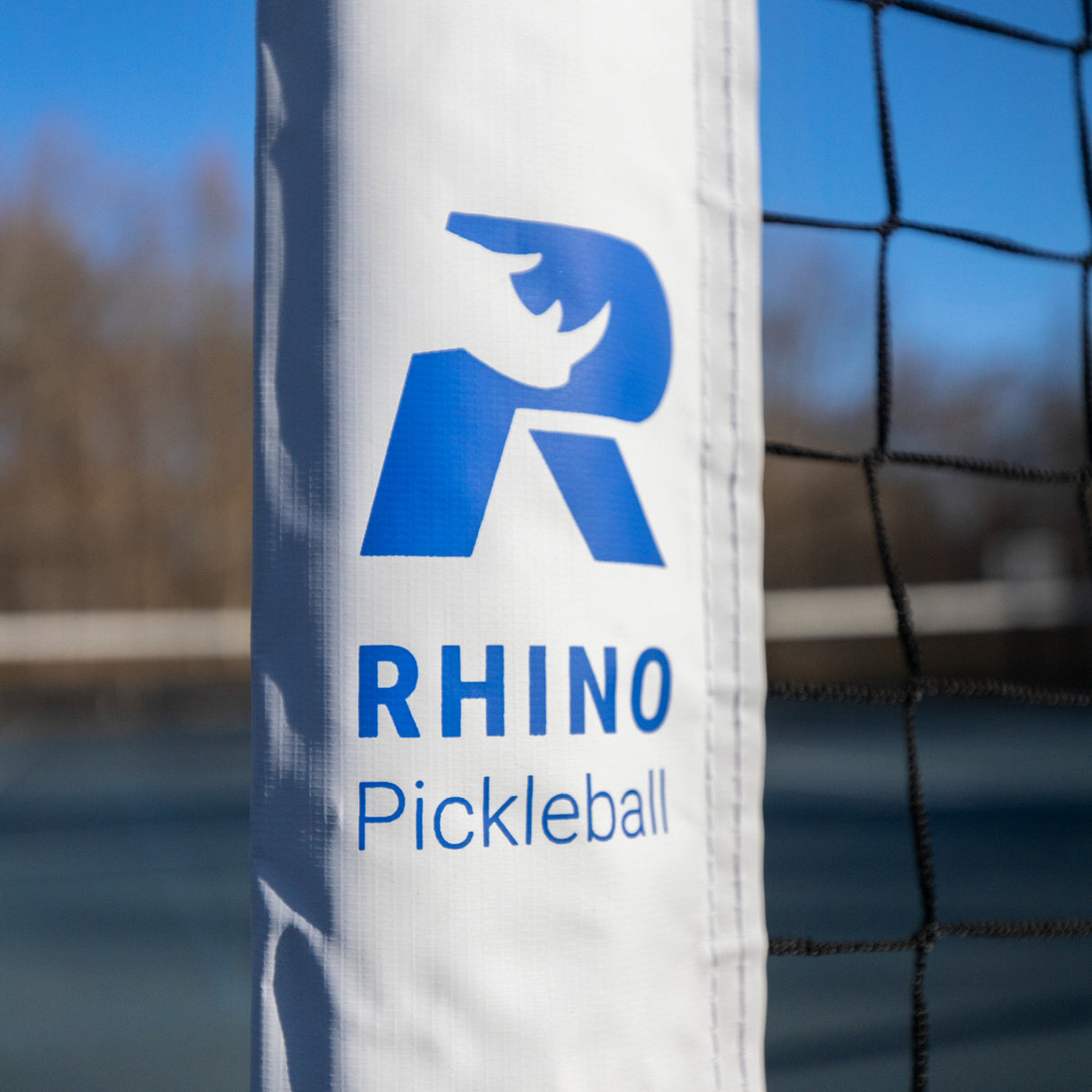 RHINO Pickleball PRO PICKLEBALL NET WITH WHEELS