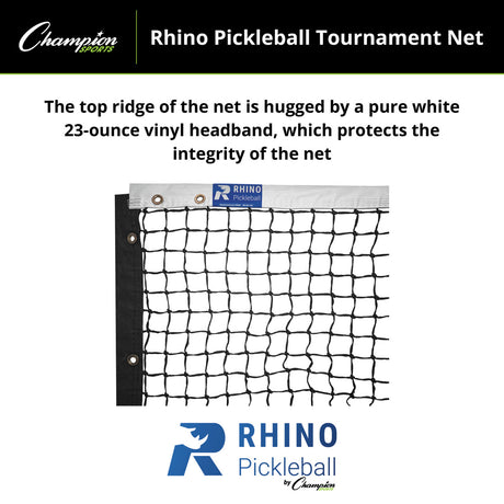 RHINO Pickleball RHINO PICKLEBALL TOURNAMENT NET