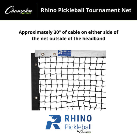 RHINO Pickleball RHINO PICKLEBALL TOURNAMENT NET