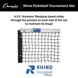 RHINO Pickleball RHINO PICKLEBALL TOURNAMENT NET
