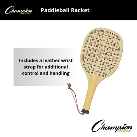 Champion Sports PADDLEBALL RACKET