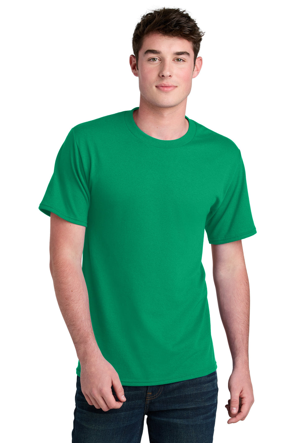 Port & Company ®  Core Blend Recycled Tee PC01 - Kelly - Port & Company PC01