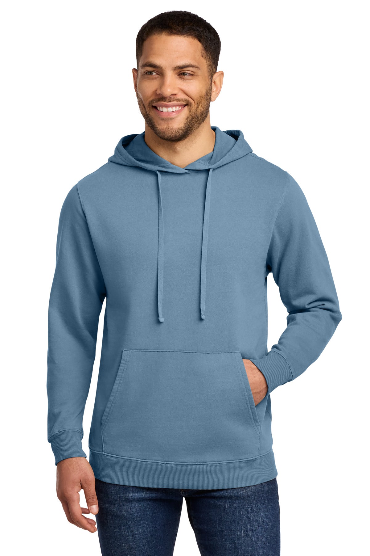 Port & Company PC098H Beach Wash Garment-Dyed Pullover Hooded Sweatshirt | Port & Co PC098H