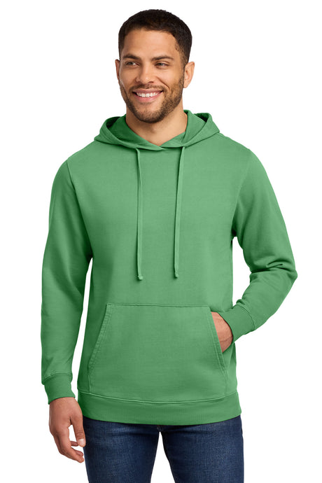 Port & Co ™  Beach Wash ®  Garment-Dyed Pullover Hooded Sweatshirt. PC098H - Port & Co PC098H