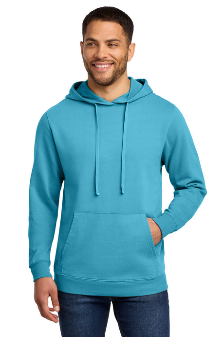 Port & Co ™  Beach Wash ®  Garment-Dyed Pullover Hooded Sweatshirt. PC098H - Port & Co PC098H