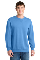 Port & Company PC098 Beach Wash Garment-Dyed Crewneck Sweatshirt | Port & Co PC098