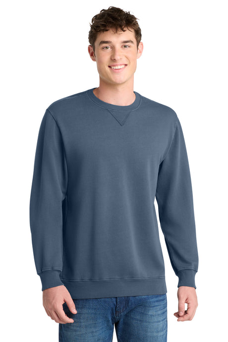 Port & Company PC098 Beach Wash Garment-Dyed Crewneck Sweatshirt | Port & Co PC098