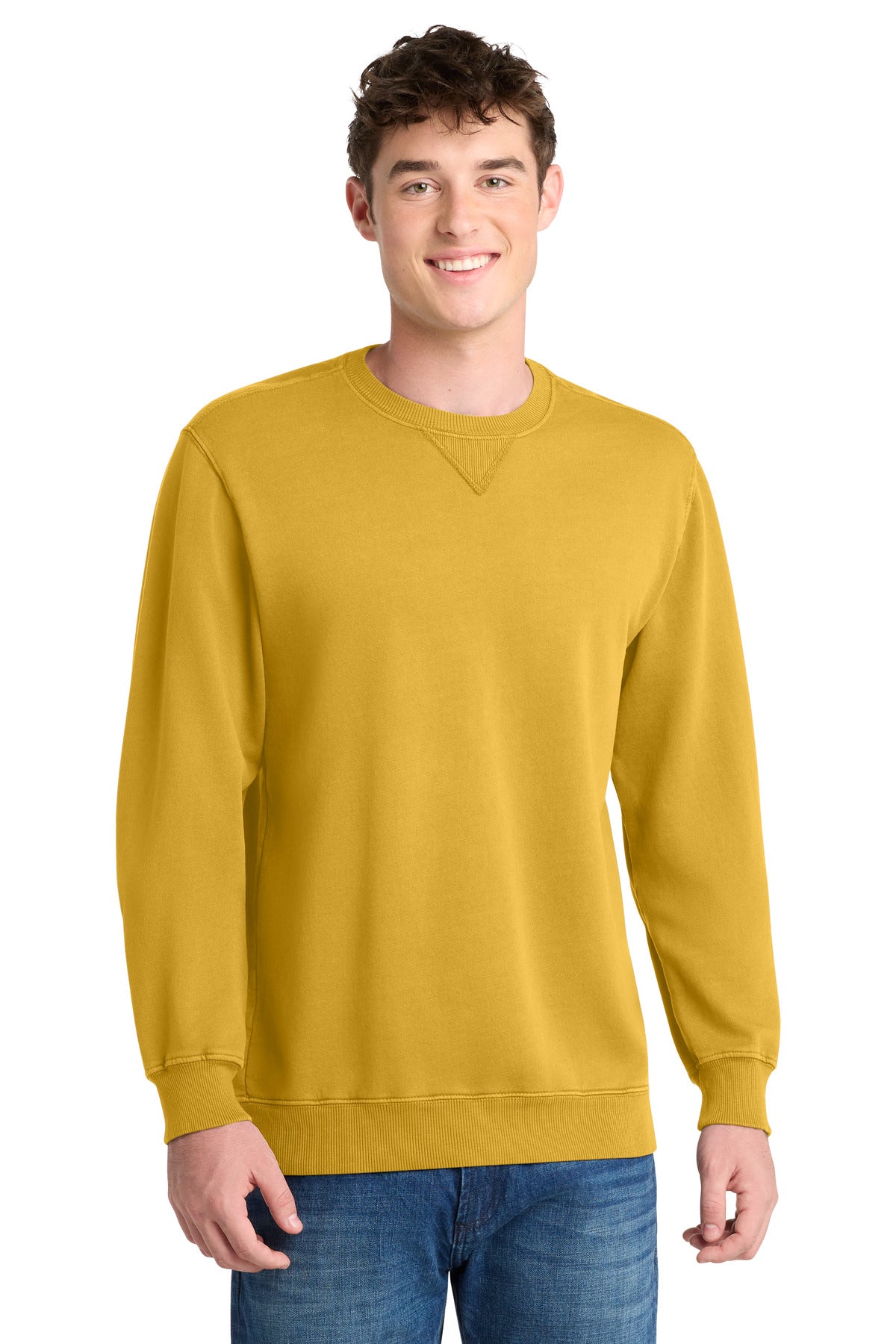Port & Co ™  Beach Wash ®  Garment-Dyed Crewneck Sweatshirt PC098 - Port & Company PC098