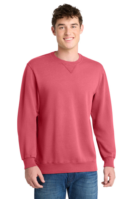 Port & Company PC098 Beach Wash Garment-Dyed Crewneck Sweatshirt | Port & Co PC098