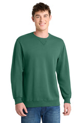 Port & Company PC098 Beach Wash Garment-Dyed Crewneck Sweatshirt | Port & Co PC098