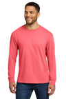 Port & Company PC099LS Beach Wash Garment-Dyed Long Sleeve Tee | Port & Co PC099LS