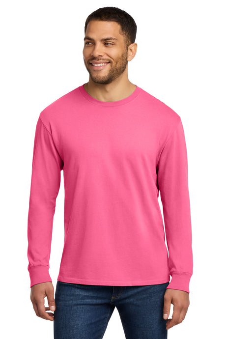 Port & Company PC099LS Beach Wash Garment-Dyed Long Sleeve Tee | Port & Co PC099LS
