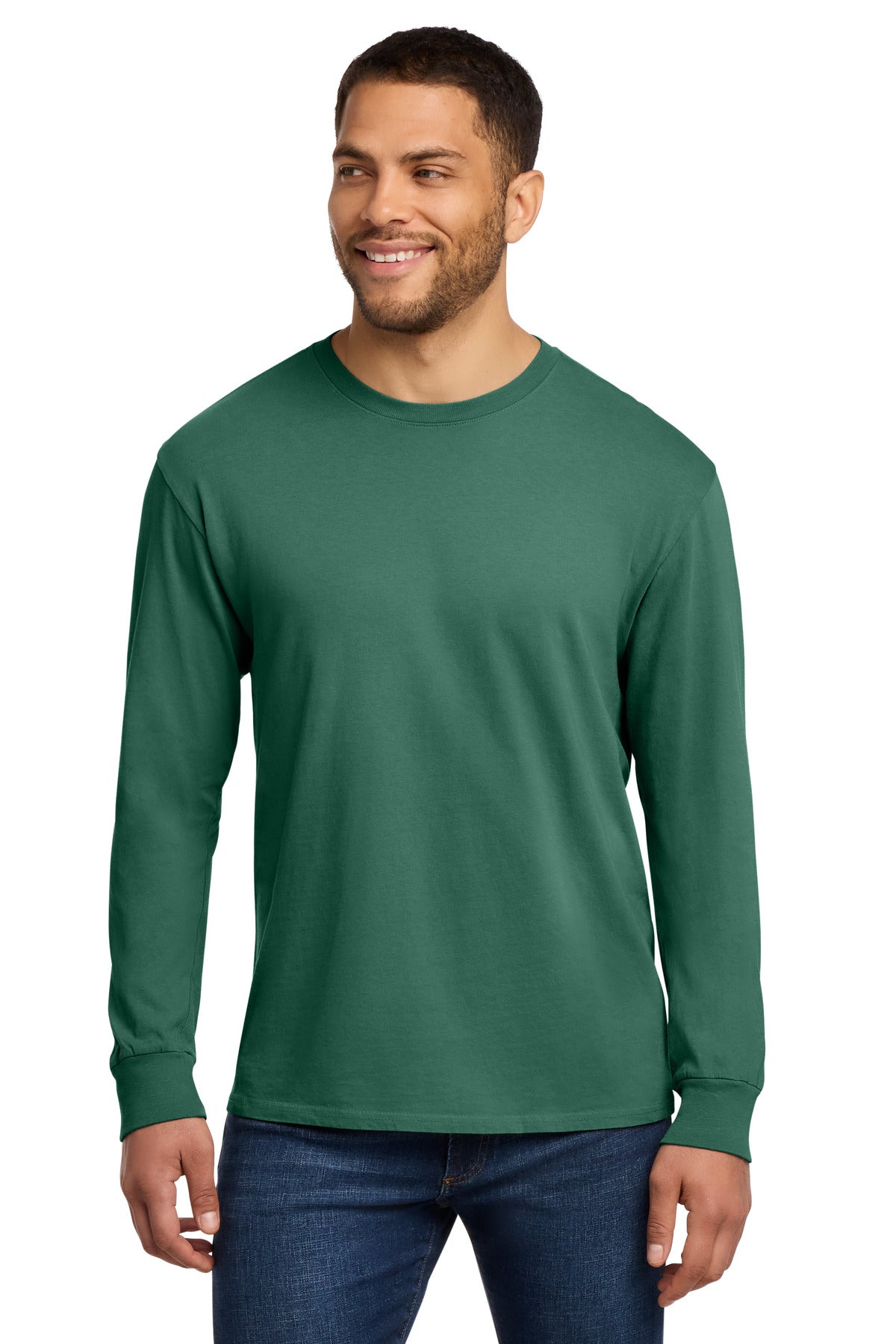 Port & Company PC099LS Beach Wash Garment-Dyed Long Sleeve Tee | Port & Co PC099LS