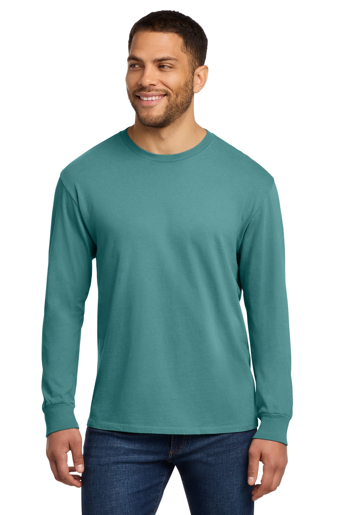 Port & Company PC099LS Beach Wash Garment-Dyed Long Sleeve Tee | Port & Co PC099LS